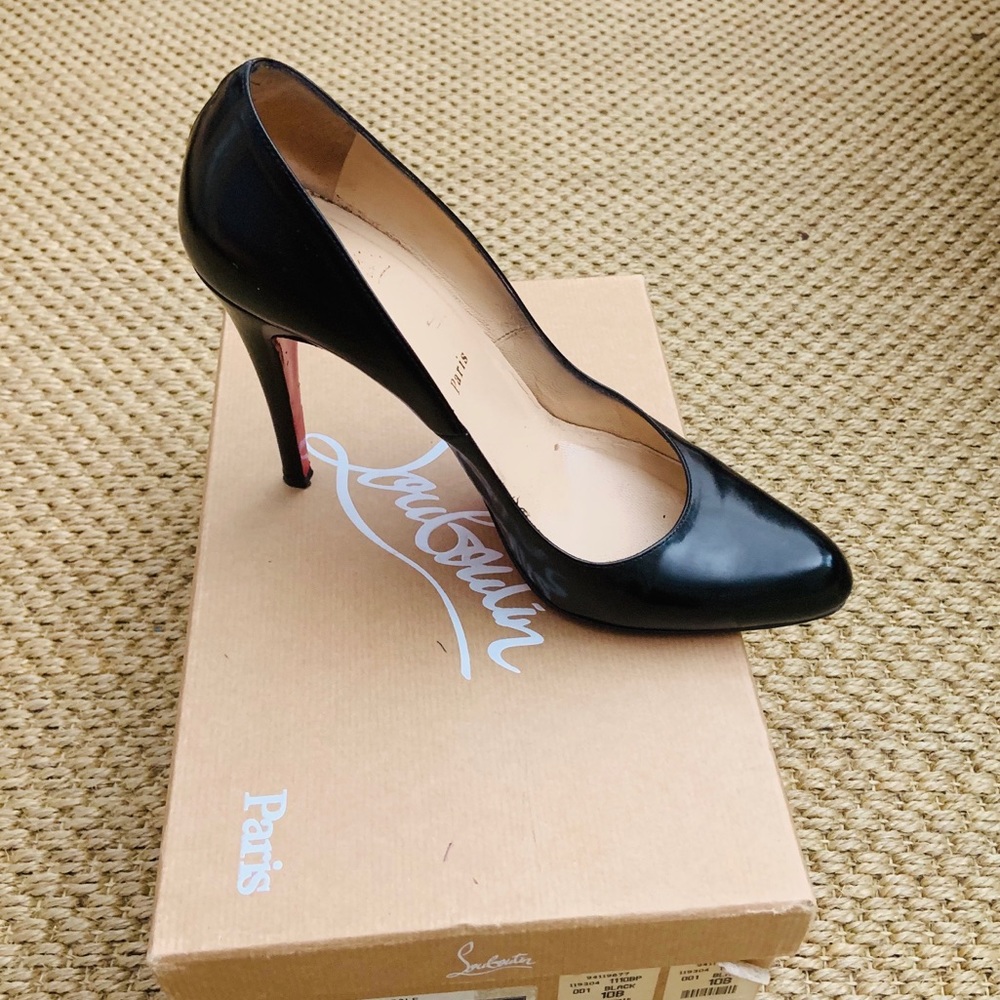 Christian Louboutin Black Heels (Sz 40)